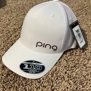 Ping Classic White Golf Hat